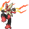 Blaziken (Mega) sprite